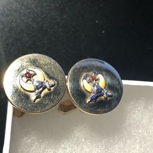 Vintage Swank Shriners cuff links